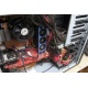Компьютер Intel Core 2 Quad Q9400 в корпусе Ascot: корзина для дисков в Пскове, вентилятор для памяти в Пскове, видеокарта 512 Mb DDR4 ATI Radeon  (Псков)
