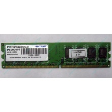 Модуль оперативной памяти 4Gb DDR2 Patriot PSD24G8002 pc-6400 (800MHz)  (Псков)