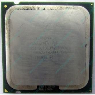 Процессор Intel Pentium-4 521 (2.8GHz /1Mb /800MHz /HT) SL9CG s.775 (Псков)